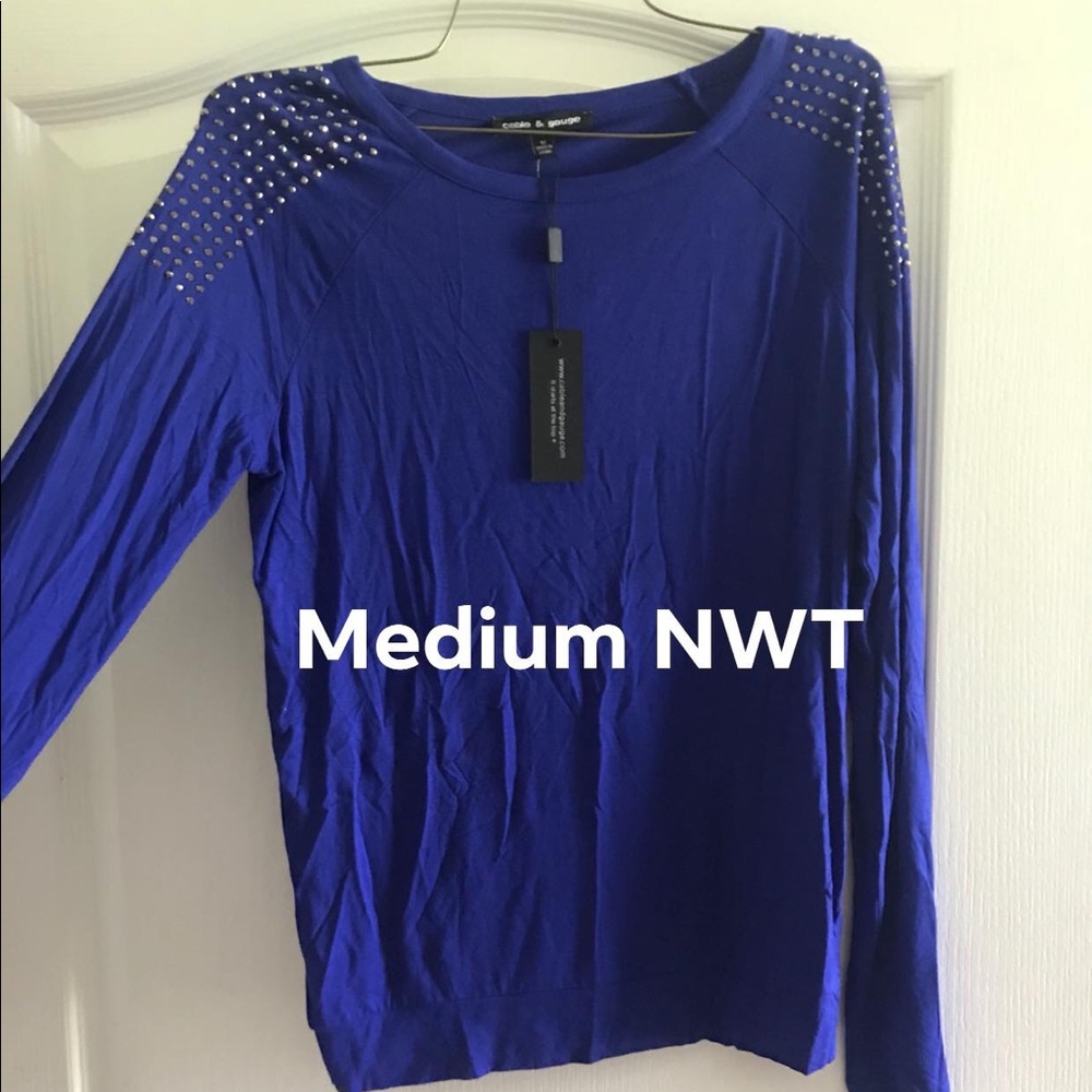 Long sleeve NWT royal blue.